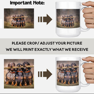 Custom Photo Ceramic Coffee Mug | By Trebreh Designs