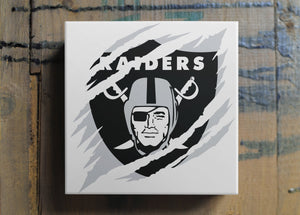 NFL Team Inspired - Claw Print - Ceramic Coasters | By Trebréh Designs