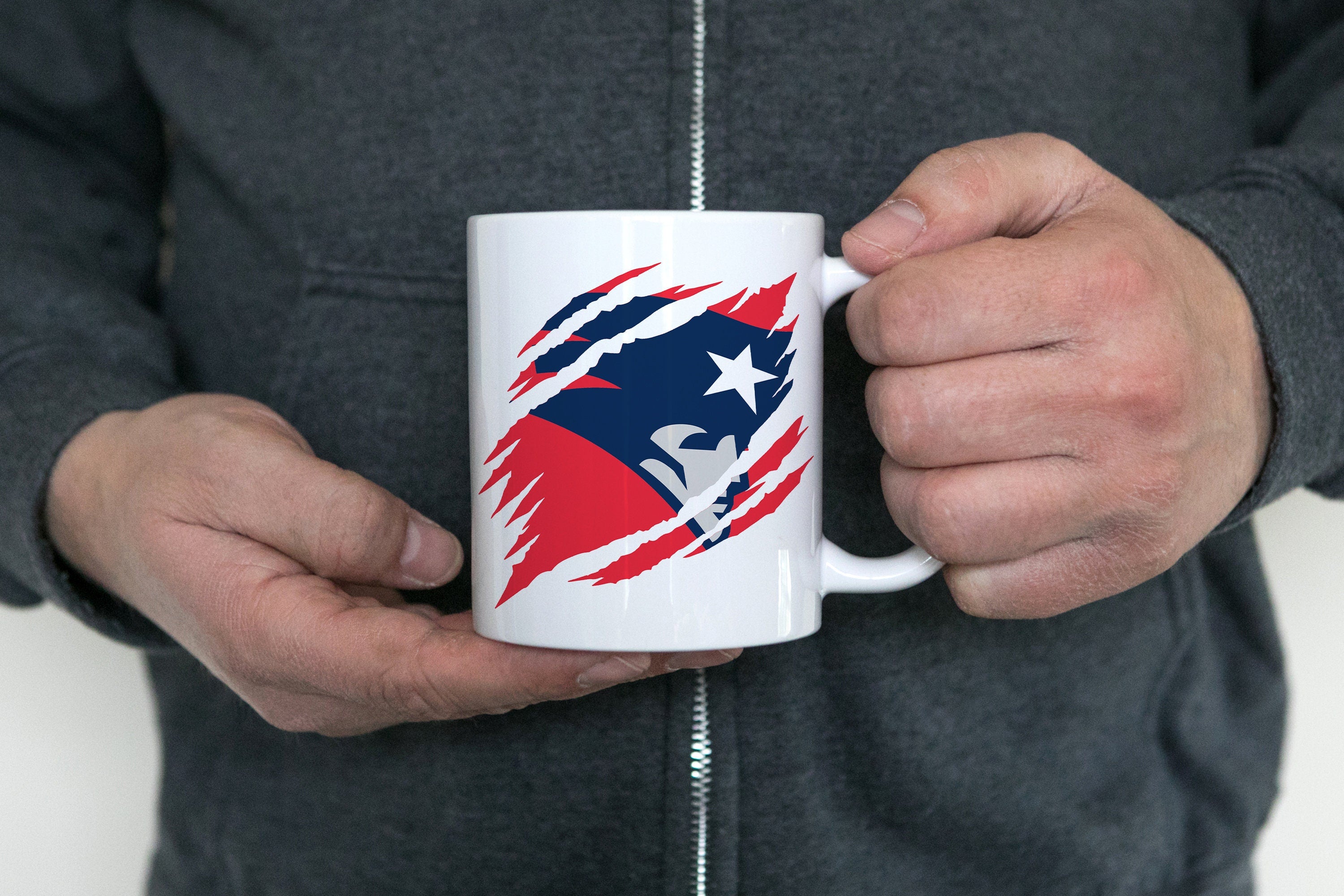 NFL Team Inspired - Claw Print - Coffee Mug | By Trebreh Designs